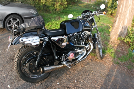 harley cafe racer